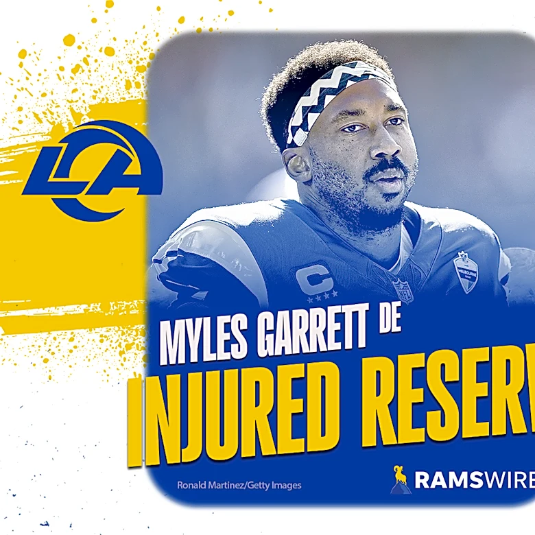 Rams star Myles Garrett undergoing knee surgery, out at least 4 weeks