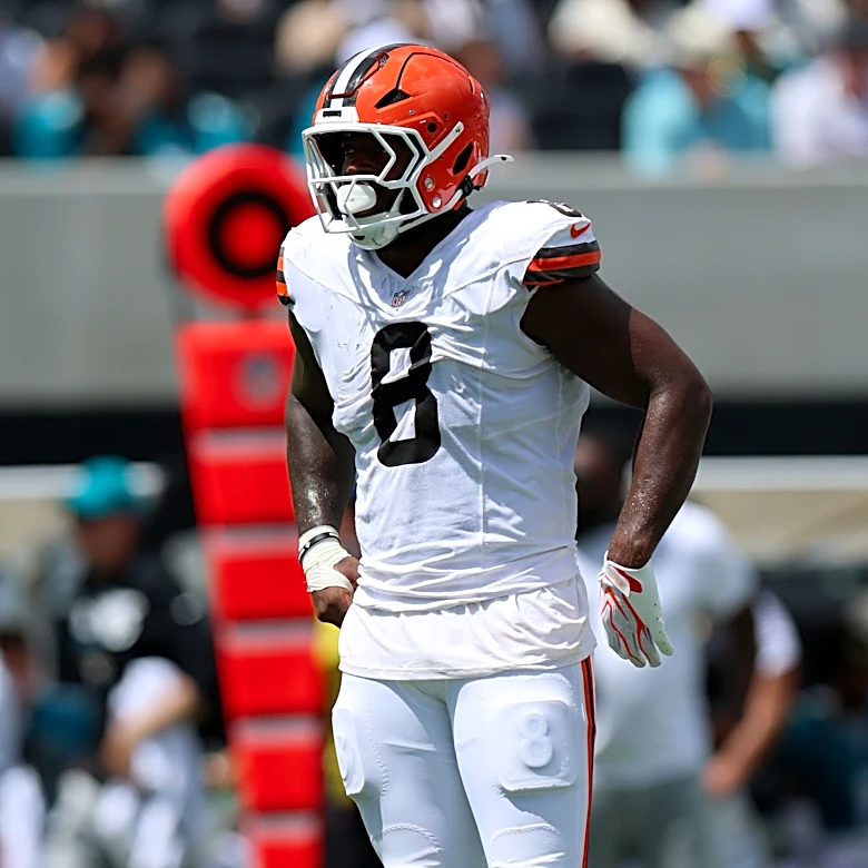 How did former Rams OLB Jared Verse play in his Browns debut?