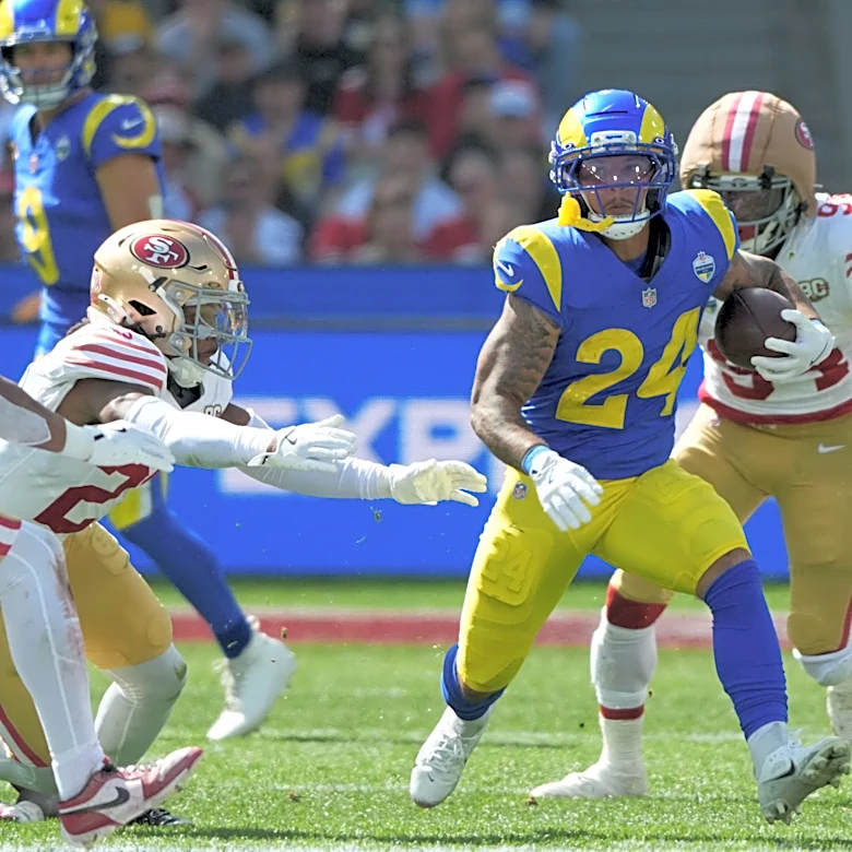 Sean McVay praises Blake Corum's play despite limited snaps vs. 49ers