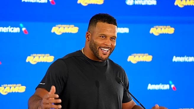 After watching film 6 times, Aaron Donald 'was impressed' by his debut
