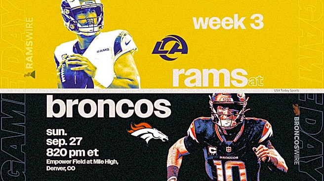 What channel is Rams vs. Broncos on tonight? Time, TV schedule to watch Week 3 game