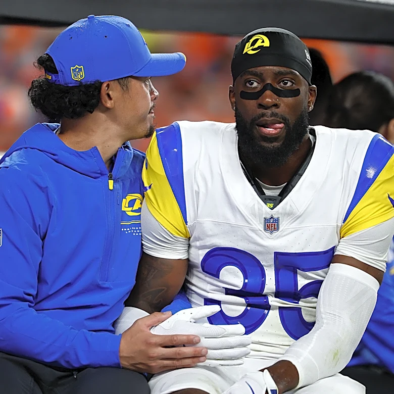 Rams CB Jaylen Watson in a sling after loss to Broncos