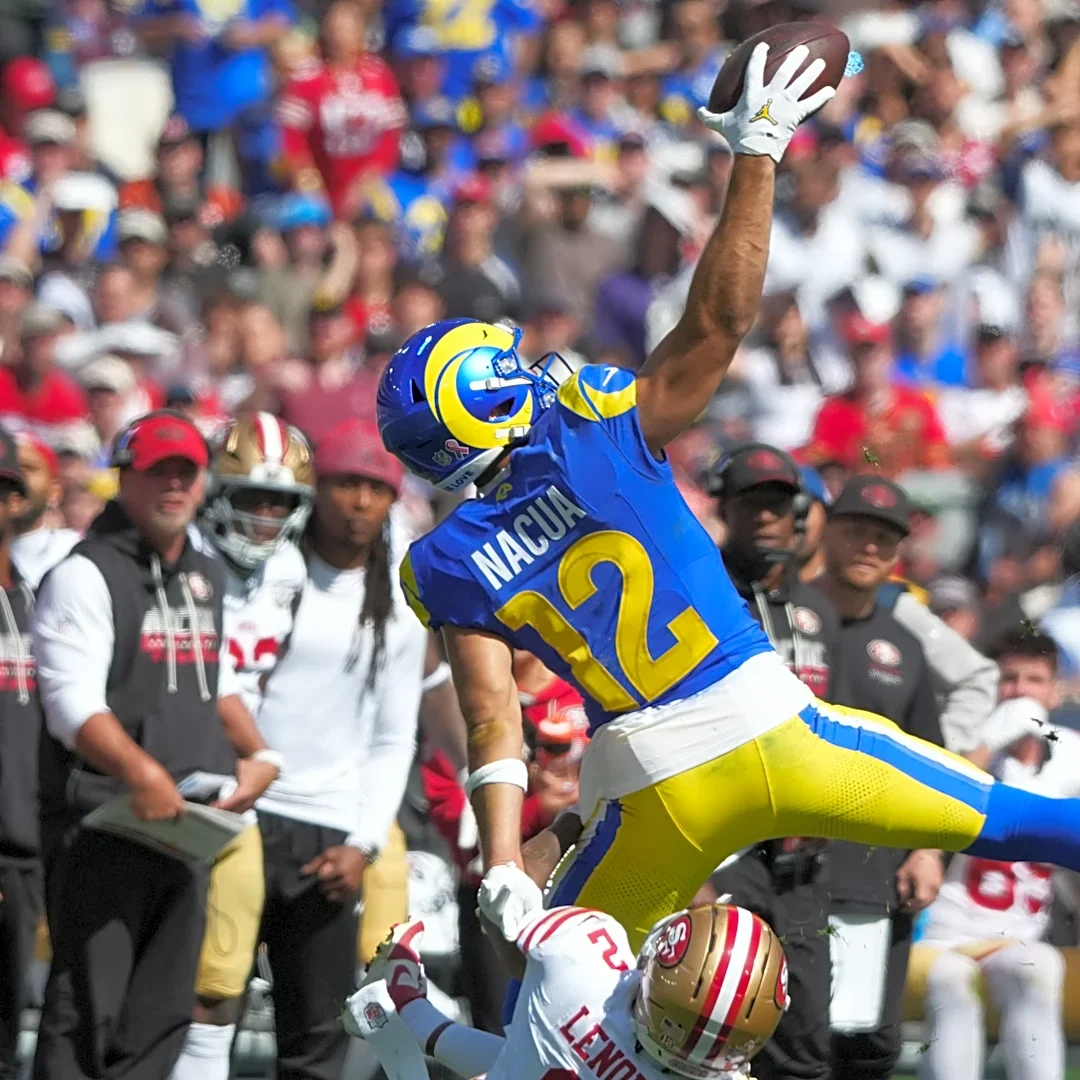 Puka Nacua thinks more about missed chances than catches he makes