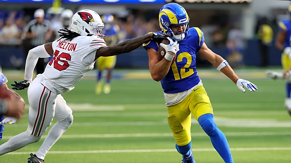 Puka Nacua breaks NFL record for most catches through 50 games