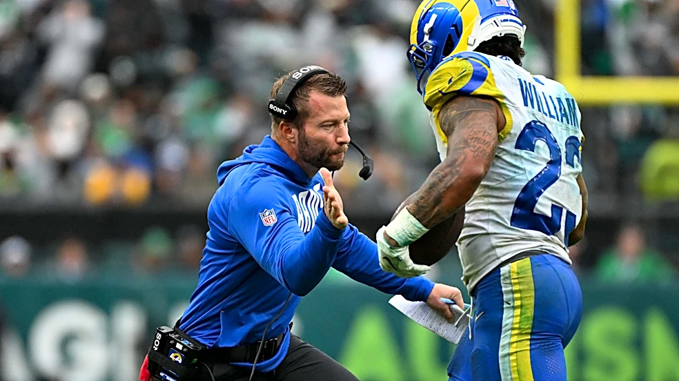 Sean McVay wants more balance in Rams' pass-heavy offense