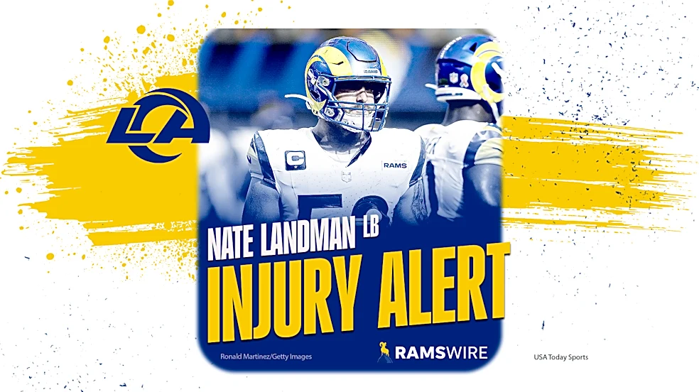 Rams LB Nate Landman in concussion protocol