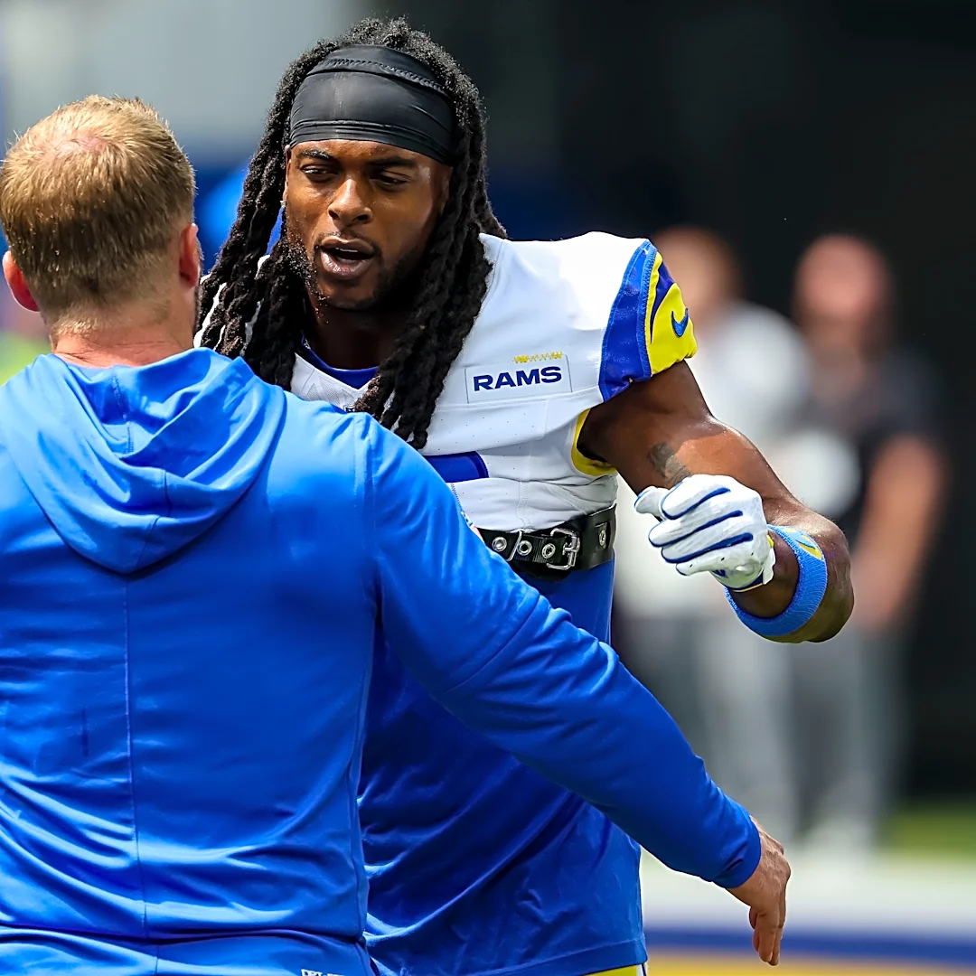 Rams haven’t talked about bringing in a WR with Davante Adams out