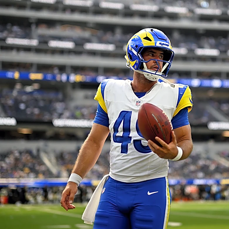 Rams signed LS Jake McQuaide because Joe Cardona is injured