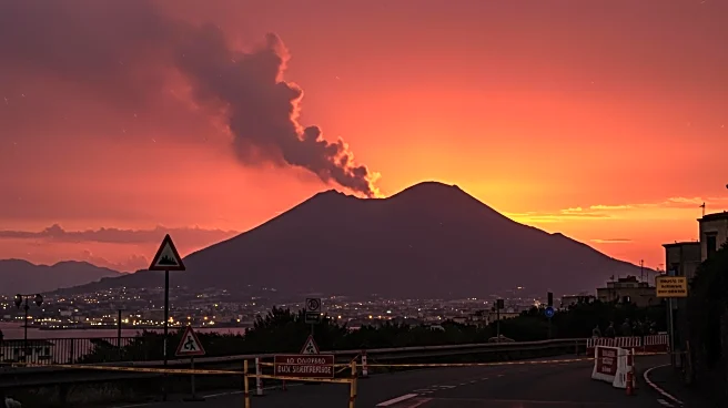 Mount Vesuvius Wildfire Forces Closure of Tourist Routes, Impacting Local Economy