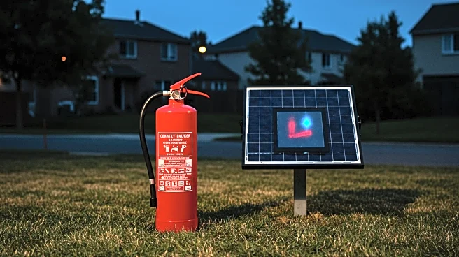 Essex County Fire Rescue Service Issues Warning After Solar Panel Battery Fire