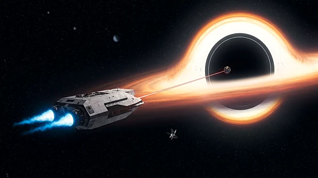 Astrophysicist Proposes Laser-Driven Mission to Black Hole with Gram-Scale Probe