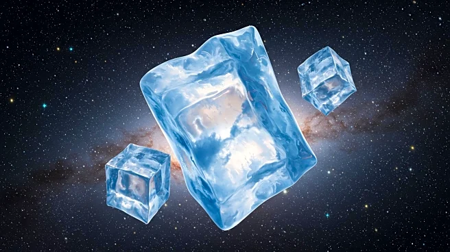 Discovery of 'Ice Cube' Clouds Suggests Recent Black Hole Activity in Milky Way