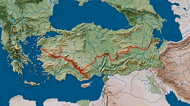 Map Details 6.1-Magnitude Earthquake Impact in Turkey