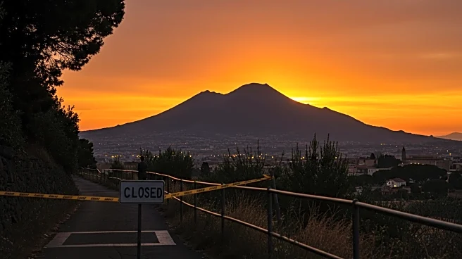 Mount Vesuvius Wildfire Forces Closure of Tourist Routes