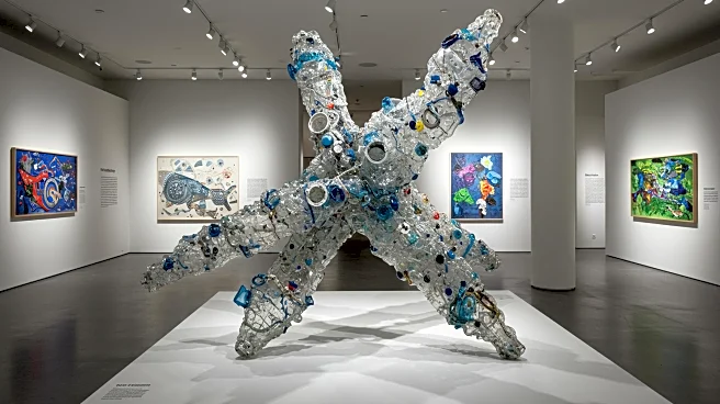 Artist Highlights Plastic Pollution Crisis with Sculpture at UN Treaty Talks
