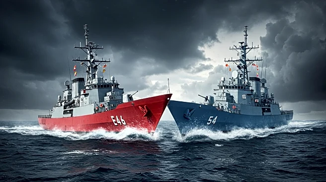 Chinese Ships Collide During Pursuit of Philippine Vessel in South China Sea