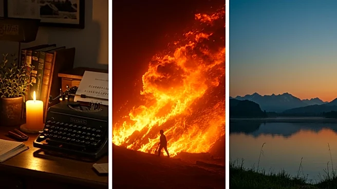 NPR Highlights New Books Exploring Rehab, Wildfires, and Historical Thrillers