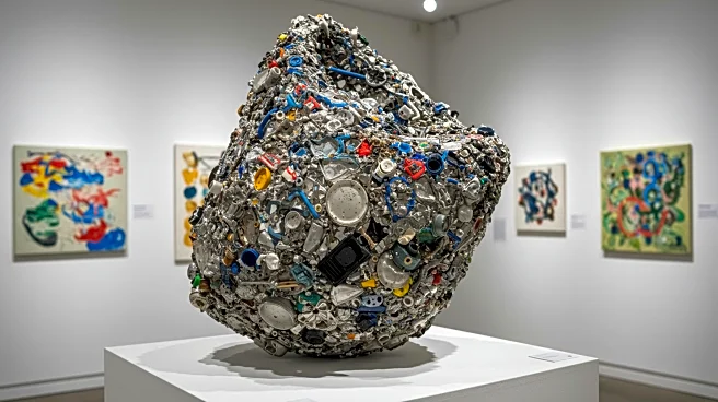 Artist Highlights Plastic Pollution with Sculpture at UN Talks