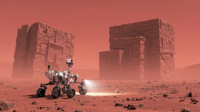 NASA's Curiosity Rover Investigates Martian Boxwork Structures