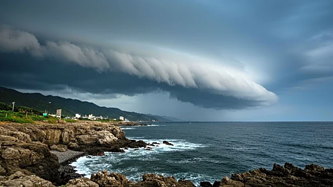 Typhoon Podul Intensifies, Threatens Southern Taiwan with Severe Weather