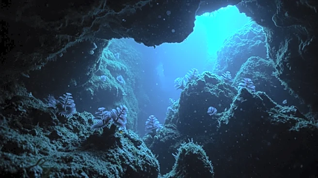 Schmidt Ocean Institute Uncovers Giant Tube Worms in Underwater Caves