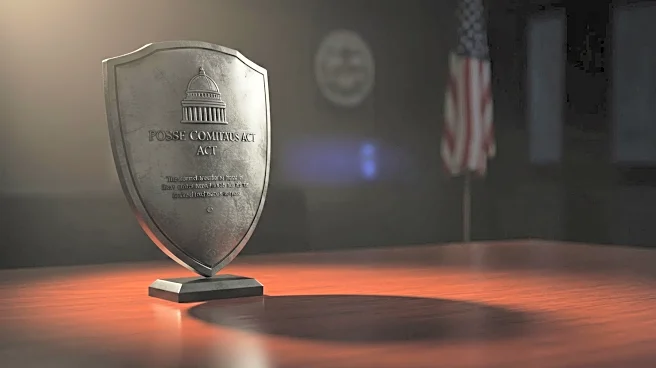 President Trump's Domestic Troop Deployment Challenges Posse Comitatus Act