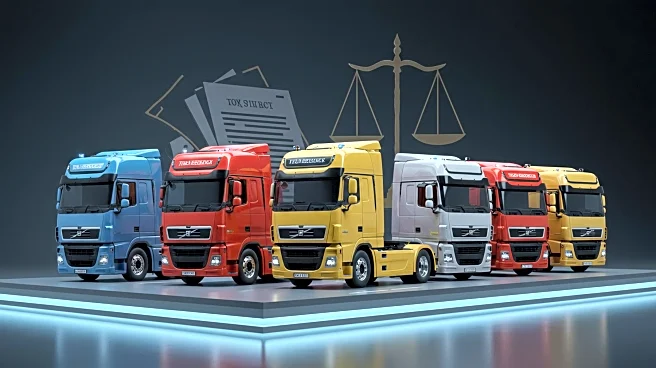 Truck Manufacturers Sue California Over CO2 Emissions Regulations