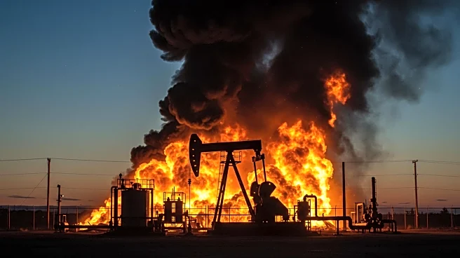 Ukraine Strikes Russia's Largest Oil Pumping Station, Causing Massive Fire
