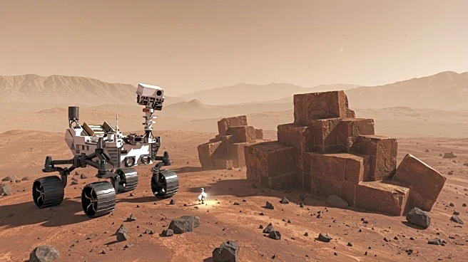 NASA's Curiosity Rover Investigates Boxwork Structures on Mars
