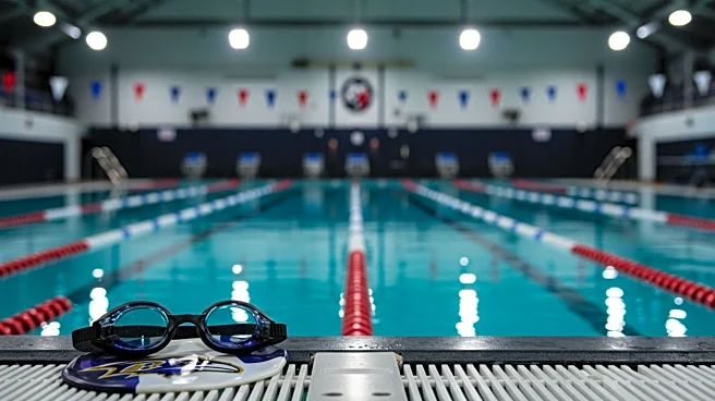 Michael Phelps Provides Swimming Lessons to Baltimore Ravens Players