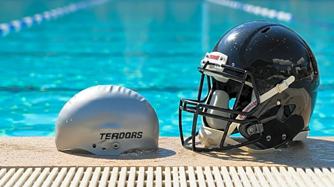 Michael Phelps Teams Up with Ravens for Swimming Lessons