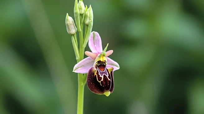 Climate Change Drives Northward Expansion of Mediterranean Orchid Ophrys apifera