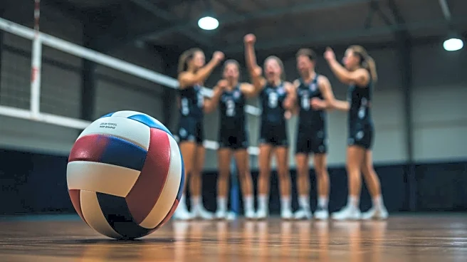 Richmond Academy Volleyball Team Sweeps Season Opener Led by Caitlyn Rivers