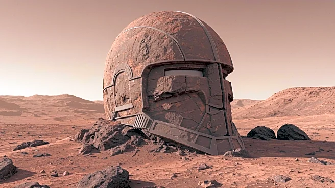 NASA's Perseverance Rover Captures Mars Rock Resembling Helmet, Offering Clues to Planet's History