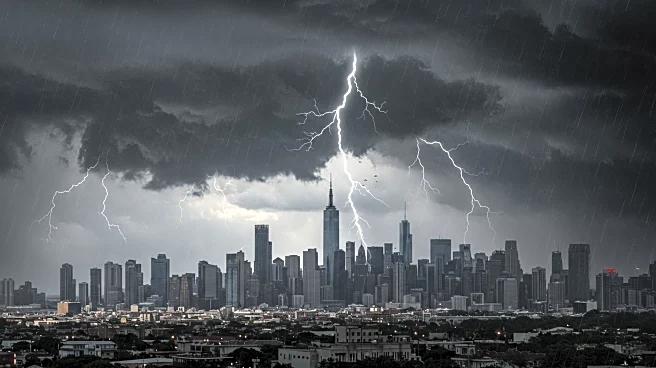 Hong Kong Issues Record Rain Warnings as Tropical Storm Podul Impacts City