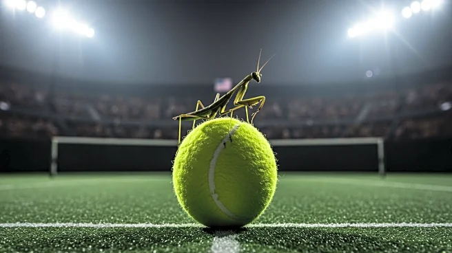 Praying Mantis Halts Carlos Alcaraz's Match-Point Serve at Cincinnati Open