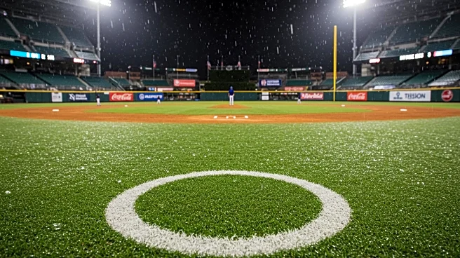 Atlanta Braves and New York Mets Game Delayed Due to Rain