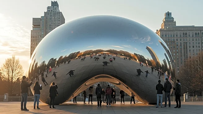 Chicagoans Embrace Viral 'Man in The Bean' Meme Amid Performance Art Protest