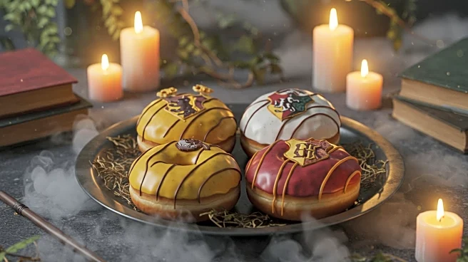 Krispy Kreme Launches Harry Potter-Themed Doughnuts Celebrating Hogwarts Houses