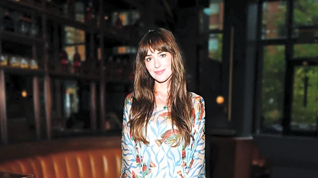 Dakota Johnson Promotes Gucci Loafers as Fall Fashion Staple