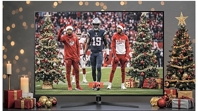Netflix Secures Full Advertising Slots for NFL Christmas Games