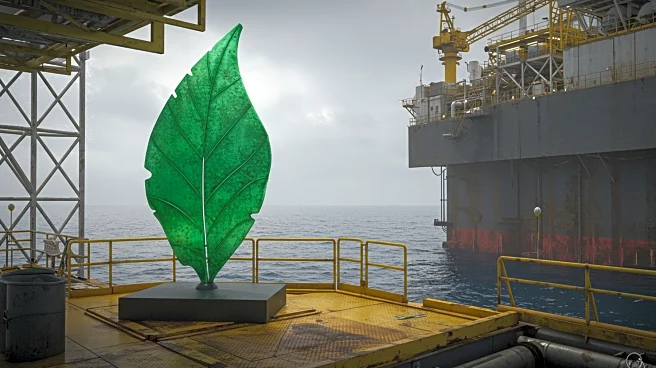 Greenpeace and Anish Kapoor Stage Climate Protest on Shell Platform
