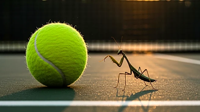 Carlos Alcaraz's Match Point Interrupted by Praying Mantis at Cincinnati Open