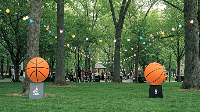 Jalen Brunson and Josh Hart Host 'Roommate Show Block Party' in Central Park