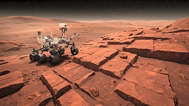 NASA's Curiosity Rover Explores Boxwork Ridges on Mars