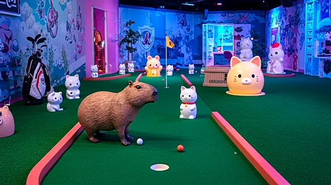 Walkabout Mini Golf Team Releases Passport Tokyo Course Featuring Capybaras and Neko Atsume Kitties