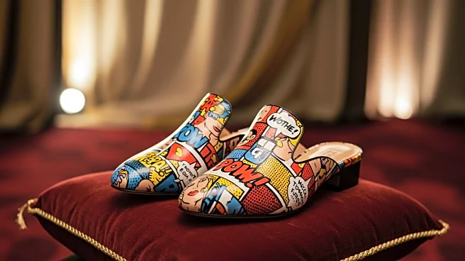 Shay Shariatzadeh's Cavalli Mules Add Comic-Book Flair to Peacemaker Premiere