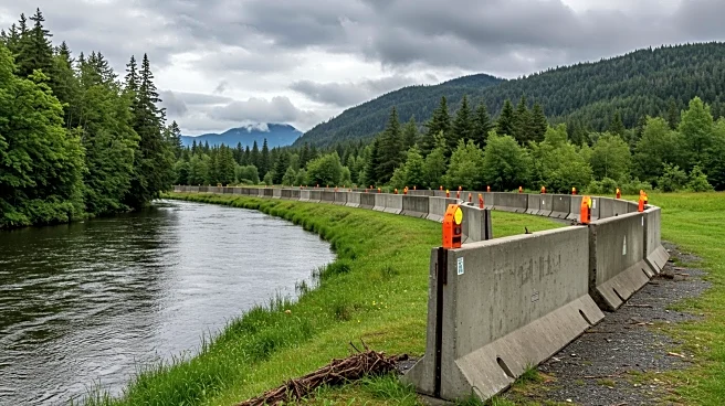 Temporary Barriers Prevent Severe Flooding in Juneau, Alaska Amid Climate Change Concerns