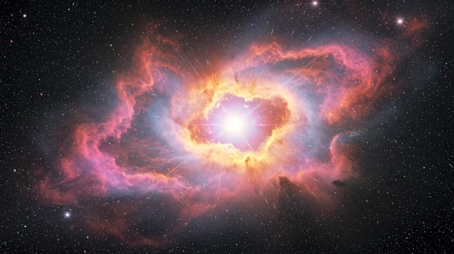 Astronomers Discover Star-Triggered Explosion Distorting Protoplanetary Disk