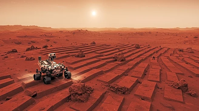 NASA's Curiosity Rover Conducts Detailed Analysis of Martian Boxwork Ridges